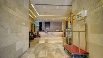 Quiosque de check-in/check-out