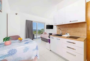 1 bedroom, WiFi - Studio with balcony and air conditioning (Crikvenica)