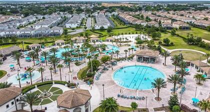 Waterpark Enclave with Epic Game Room! Prvt Movie Theatre! Themed Luxury!