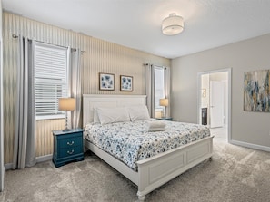 8 bedrooms, iron/ironing board, travel crib, free WiFi