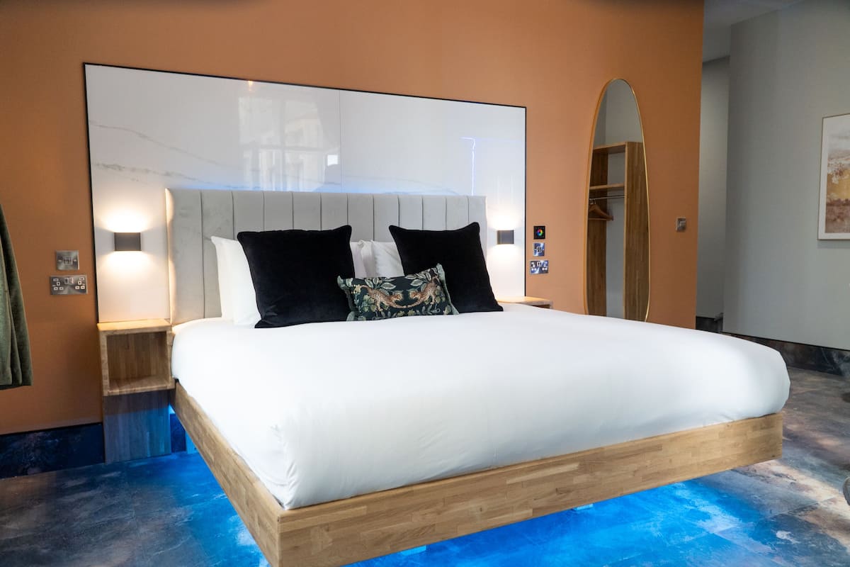 Premium bedding, individually decorated, individually furnished