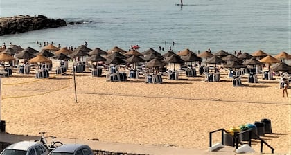 T2 Requinte A C e Vista Mar Wifi Garagem