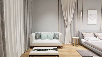 Dobbeltrom – city | Oppholdsområde | LED-TV