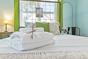 4 bedrooms, iron/ironing board, travel crib, WiFi