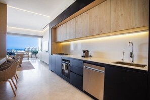 Fridge, microwave, oven, stovetop - Romantic Zone’s Largest Rooftop | Luxe Ocean Views (Puerto Vallarta)
