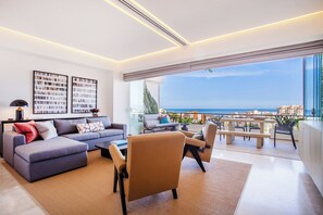 Living area - Romantic Zone’s Largest Rooftop | Luxe Ocean Views (Puerto Vallarta)