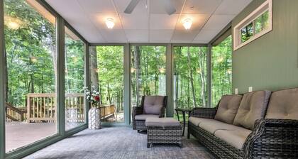 Stunning private home surrounded by wildlife minutes from downtown Minocqua !