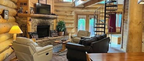 Cabana, 2 quartos | Área de estar