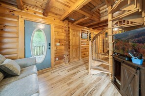 Cabane, 3 chambres | Intérieur