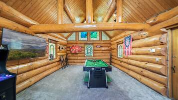 Cabin, 3 Bedrooms | Game room