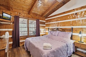 Cabin, 1 Bedroom | 1 bedroom, iron/ironing board, free WiFi