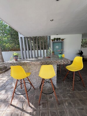 Outdoor dining - Casa De Tus Sueños Holbox (Holbox)