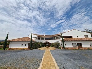 Overnatningsstedets facade