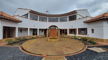 Voorkant van accommodatie