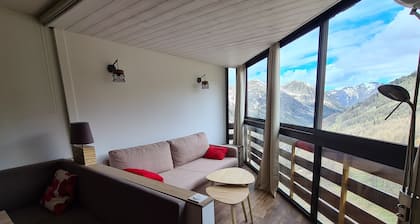 Studio au Hameau, Pied des Pistes, vue Montagnes