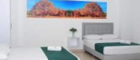 1 Schlafzimmer, laptopgeeigneter Arbeitsplatz, kostenloses WLAN