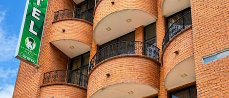 Fassade der Unterkunft