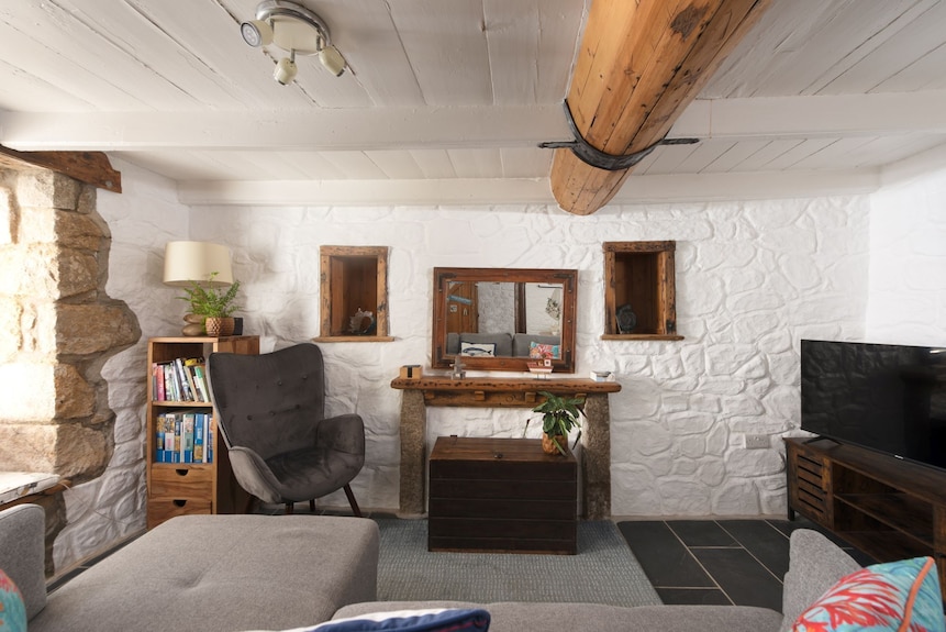 Old Arch Cottage, The Digey - 100m From Beach & Town - Free Wifi - Pets - Carbis Bay