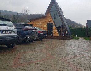 Majoituspaikan julkisivu