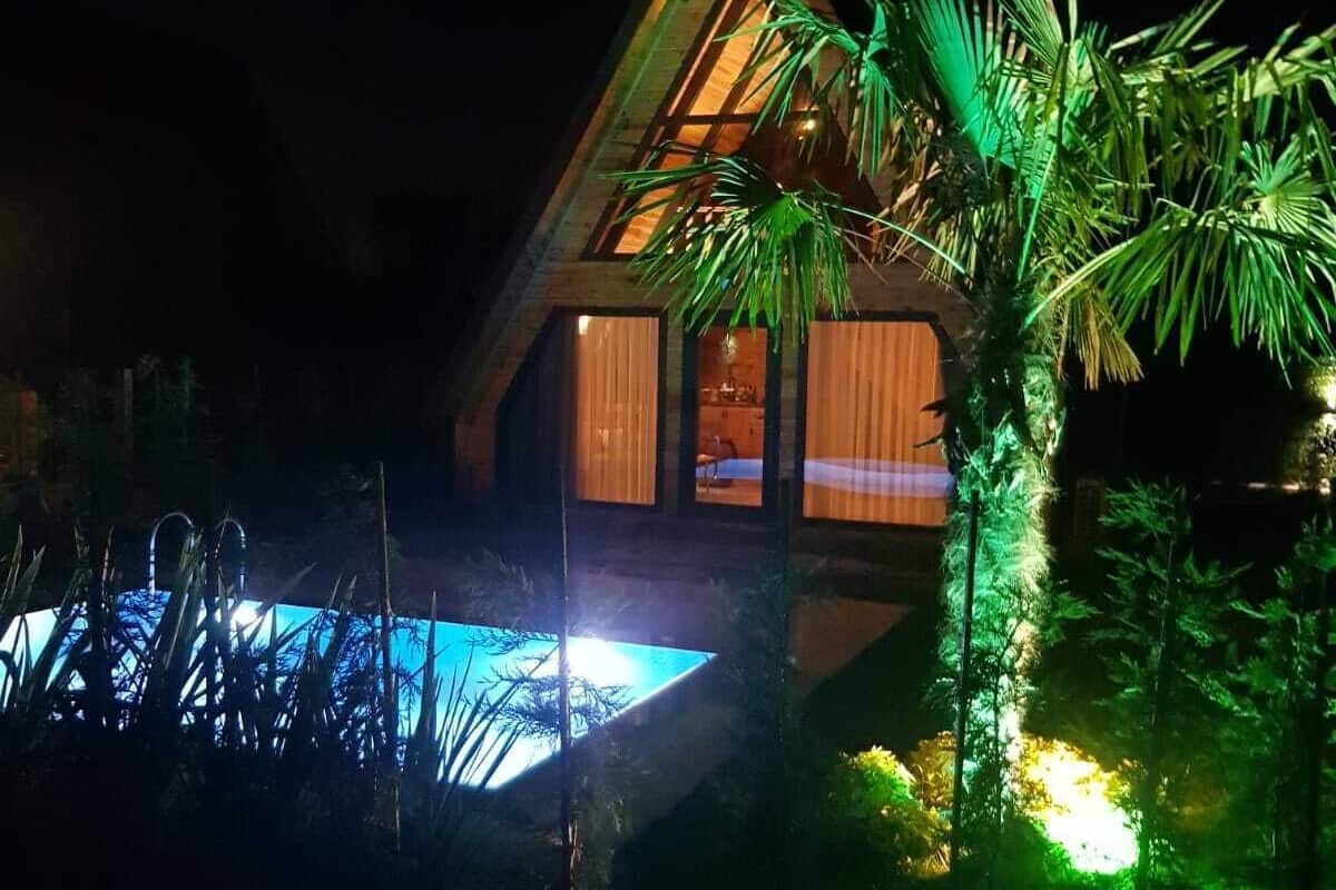 3-LOYA Luxury Bungalov with Heated Pool | Roupas de cama de algodão egípcio, roupas de cama premium, frigobar