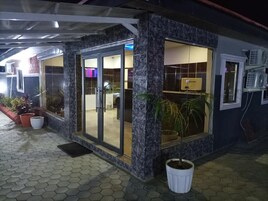 Entrada de la propiedad