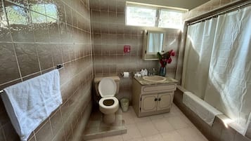 Shower, towels