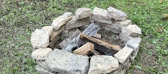 Primitive camping site.