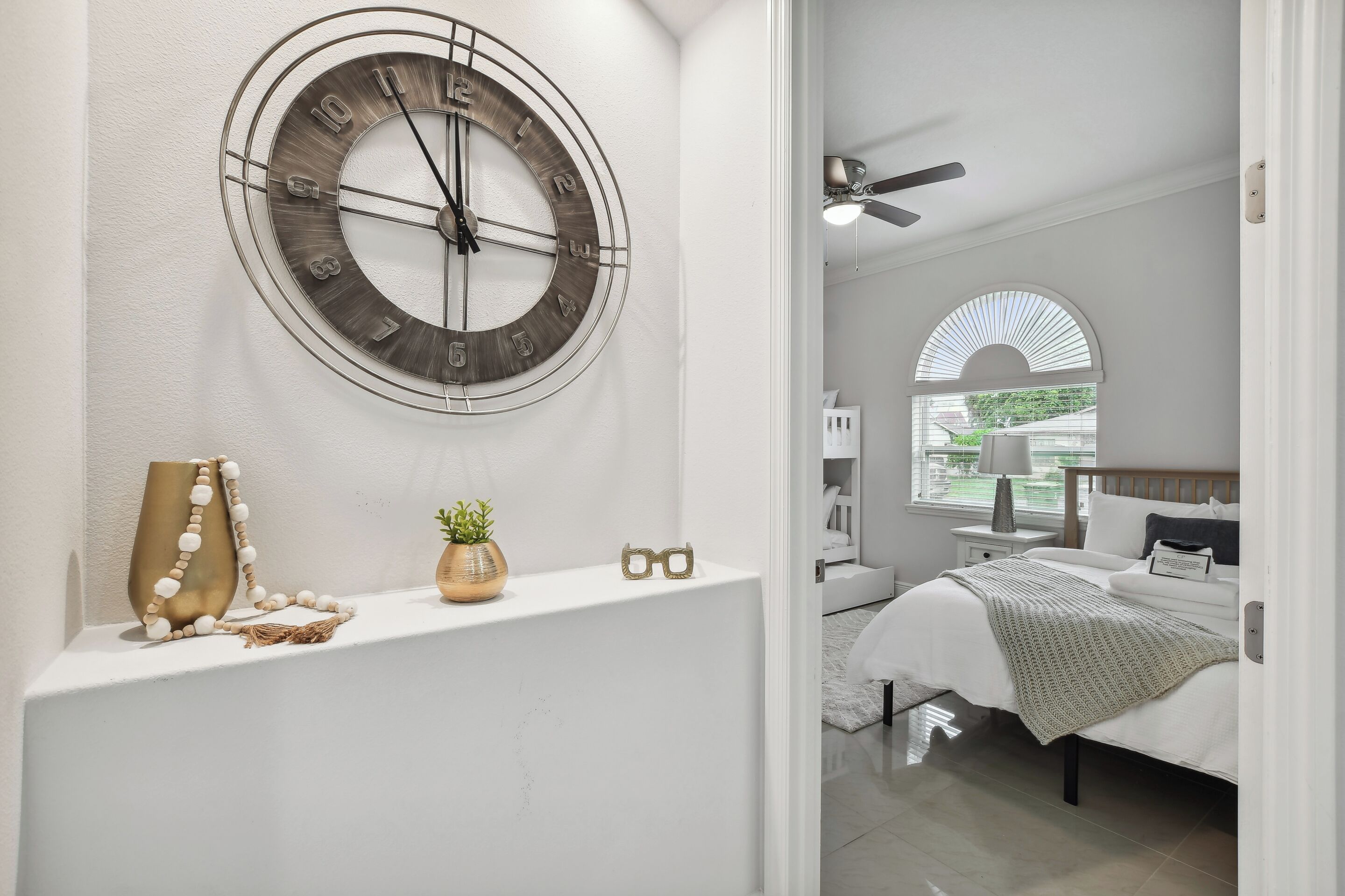 Timeless elegance meets modern comfort. This serene retreat blends sophistication with cozy luxury, offering the perfect escape for rest and relaxation