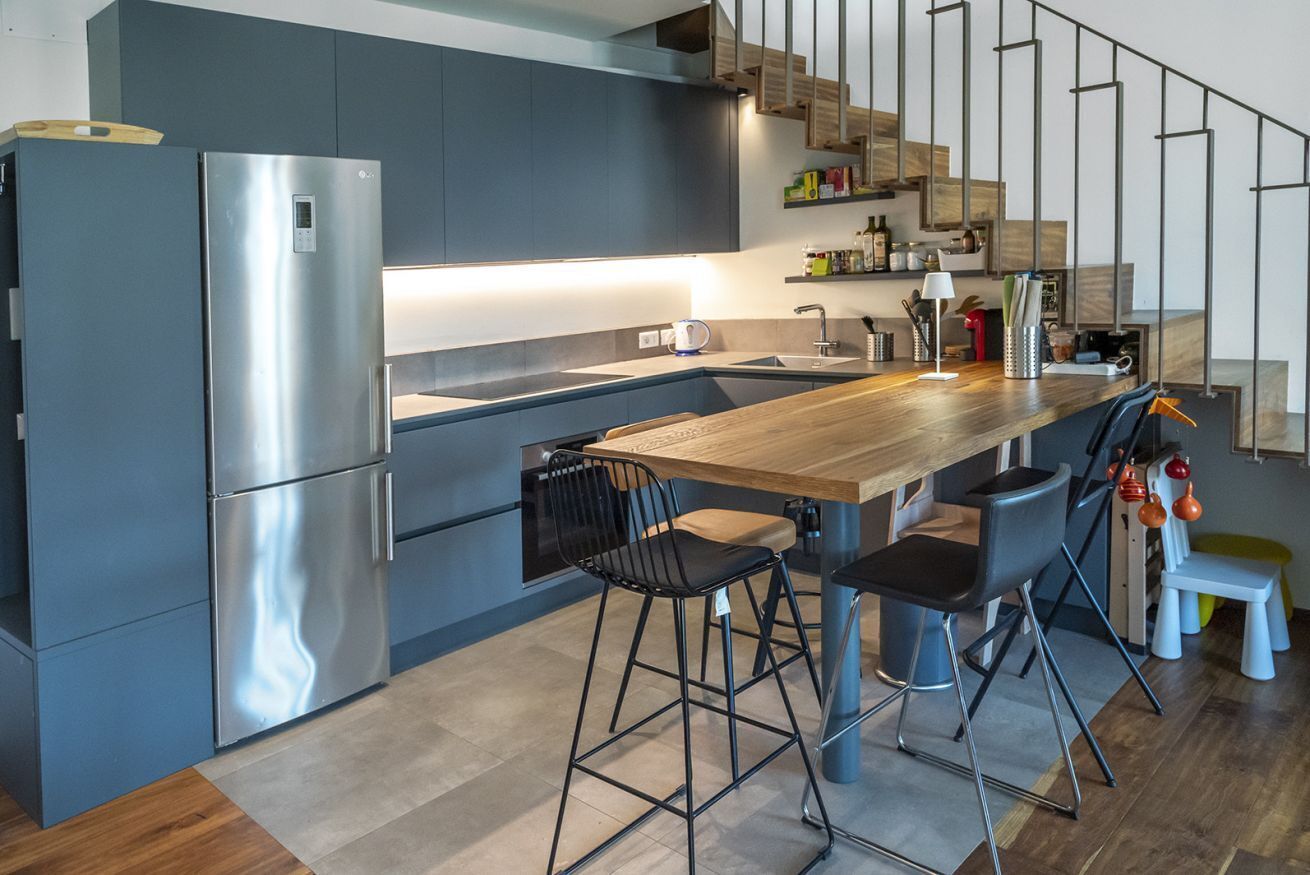 Réfrigérateur, four, lave-vaisselle