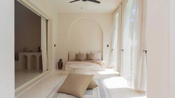 1 soverom, sengetøy i egyptisk bomull og sengetøy av topp kvalitet