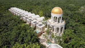 Façade de l’hébergement