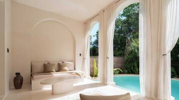 1 Schlafzimmer, Bettwäsche aus ägyptischer Baumwolle