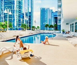 Alberca al aire libre 