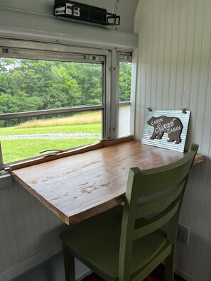 Uitzicht vanuit accommodatie