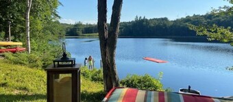 Direct Waterfront, Year-Round, A-Frame Cabin