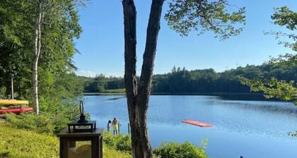 Direct Waterfront, Year-Round, A-Frame Cabin