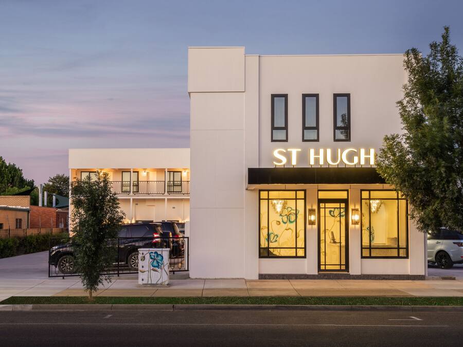 Facciata della struttura