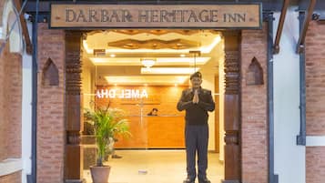 Entrada de la propiedad