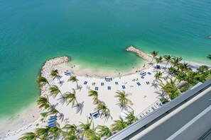 On the beach, motor boating, fishing
