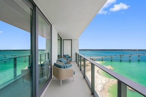 Take in the Breathtaking View From the Private Balcony!