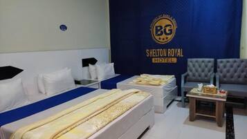 Dobbeltrom – deluxe | Lydisolert, strykejern/-brett og wi-fi (inkludert)