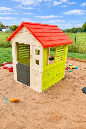 Children’s area - Extertal-ferienpark - Komfort-ferienhaus Wandern Mountainbike Sauna #50 (Extertal)