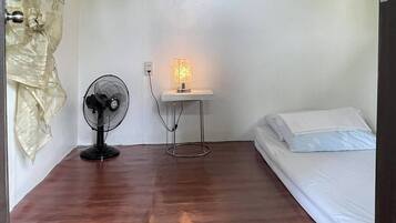 Individually decorated, individually furnished, laptop workspace