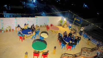 Quarto casal luxo | Terraço/pátio