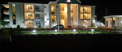 Façade de l’hébergement