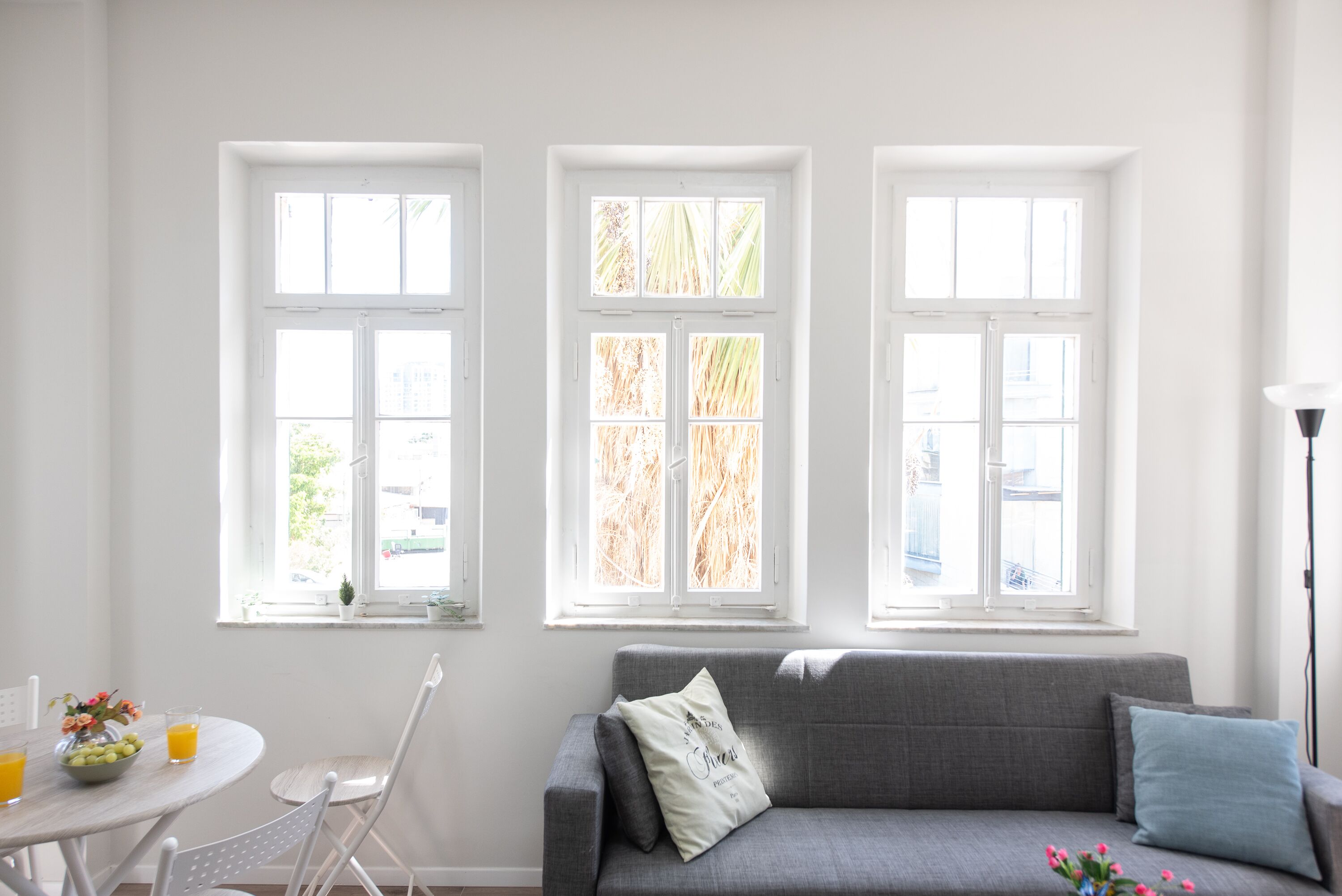 Apartamento, 2 quartos, sacada | Área de estar
