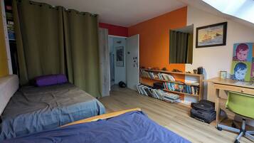 4 chambres, fer et planche Ă repasser, Wi-Fi gratuit