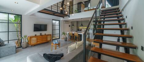 Deluxe-ullakkohuoneisto | Sisätilat