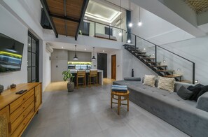Loft luxo | Área de estar