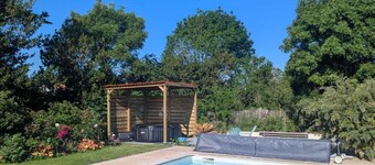 Vendee Maison et Dépendance av Piscine Chauffée 14 Pers à 15min de L'océan